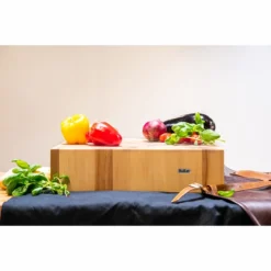 Butler Hakblok Beuk Kops 40 X 40 X 10 Cm -Barbecue-Uitrusting Butler Hakblok Beuk Kops 40X40X10 Cm 3