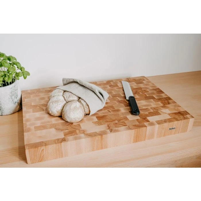 Butler Hakblok Beuk Kops 60 X 40 X 6 Cm 6 Butler Hakblok Beuk Kops 60 X 40 X 6 Cm - Afbeelding 4