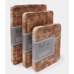 Butler Snijplank Beuk Kops 31 X 27,5 Cm -Barbecue-Uitrusting Butler Snijplank Beuk Kops Met Ril 31 X 27 5 Cm 4
