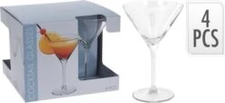 Excellent Houseware Cocktailglas Set 260 ML Set Van 4 Stuks -Barbecue-Uitrusting Cocktailglas Set 260 ML Set van 4 Stuks 2
