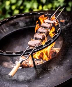 Forged Churrasco Forged Olive Vorkspies 50 Cm -Barbecue-Uitrusting Forged Churrasco Olive Vorkspies 50Cm 4