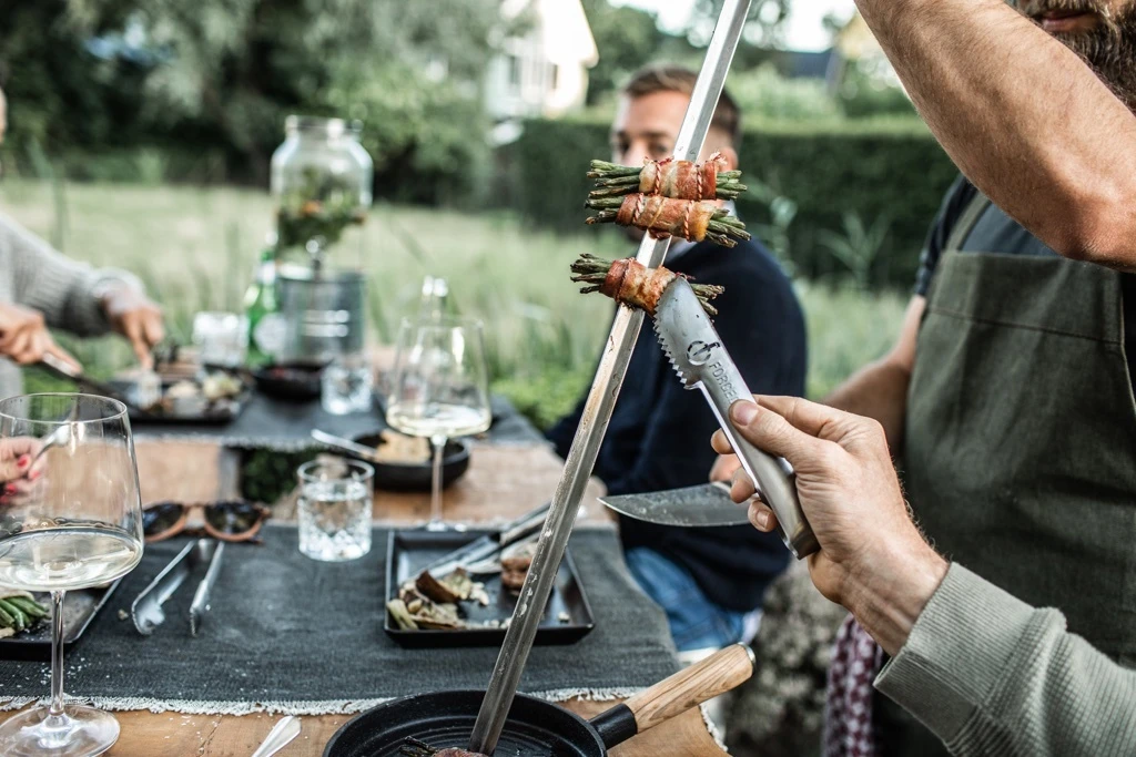 Forged Churrasco Rvs Serveertangen 4 St. 6 Forged Churrasco Rvs Serveertangen 4 St. - Afbeelding 4