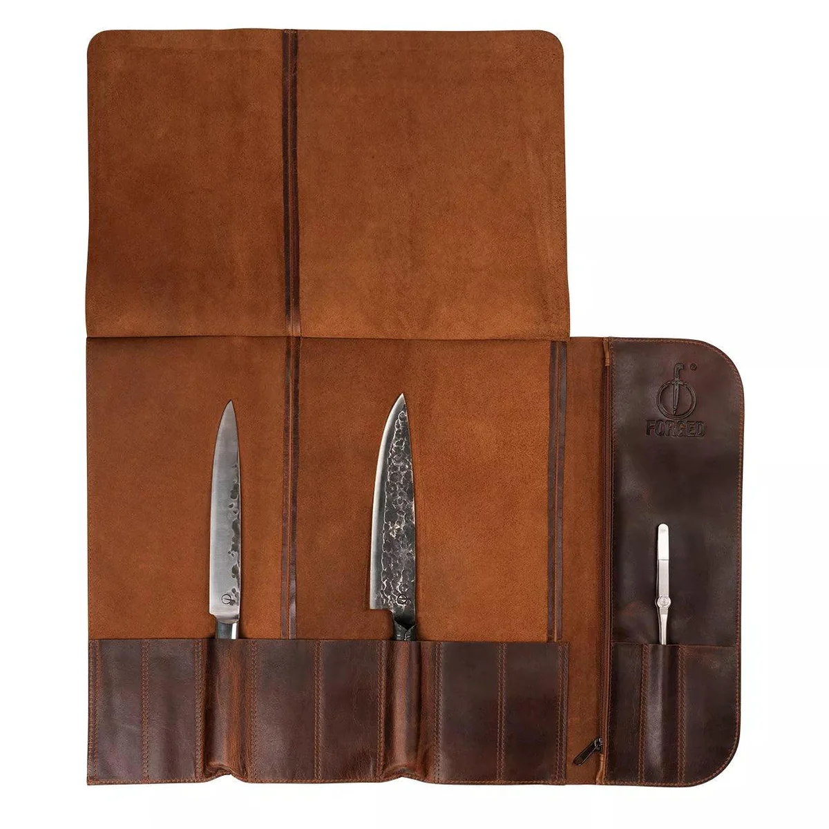 Forged Foedraal Bruin Leder 4 Forged Foedraal Bruin Leder - Afbeelding 2