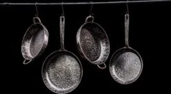 Forged Pan Met 2 Handvatten 28 Cm -Barbecue-Uitrusting Forged pan met 2 handvatten 28 cm pannen