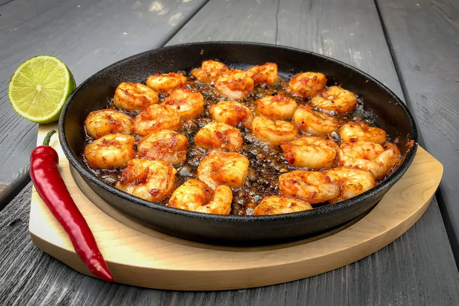 Grill Guru Cast Iron Cooking Plate & Holder 6 Grill Guru Cast Iron Cooking Plate & Holder - Afbeelding 4