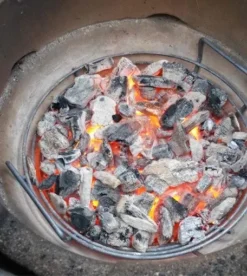 Smokin' Flavours Basket Big Green Egg Large -Barbecue-Uitrusting Kick Ash Basket Big Green Egg Large 4