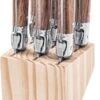 Laguiole Premium Line Steakmessen Wood -Barbecue-Uitrusting Laguiole Premium Line Steakmessen Wood 1 8mm 1