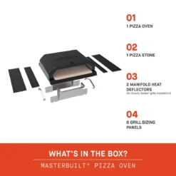 MasterbuiltPizza Oven -Barbecue-Uitrusting Masterbuilt Pizza Oven 8