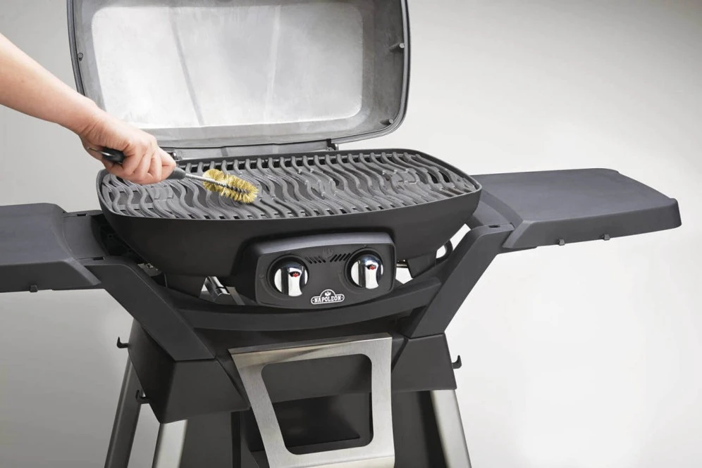 Napoleon 3 Zijdige Messing Grillborstel Travelq 4 Napoleon 3 Zijdige Messing Grillborstel Travelq - Afbeelding 2