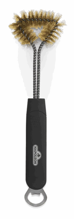 Napoleon 3 Zijdige Messing Grillborstel Travelq