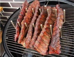 Napoleon Spareribhouder Rvs, Verstelbaar -Barbecue-Uitrusting Napoleon Spareribhouder RVS Verstelbaar 6