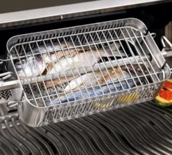 Napoleon Verstelbare Mand Voor Draaispit Rvs -Barbecue-Uitrusting Napoleon Verstelbare Mand Voor Draaispit RVS 6