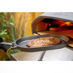 Ooni Grillpan Grizzler 22X12,5Cm Met RVS Serveerplank -Barbecue-Uitrusting Ooni Grillpan Grizzler 5