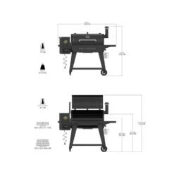 Pit Boss Pelletgrill Pro 1150 Wifi -Barbecue-Uitrusting Pit Boss Pelletgrill Pro 1150 Wifi 3