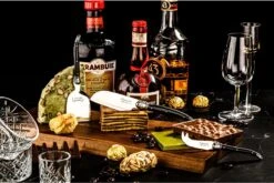 Premium Line 5 Kaasmessen Zwart Met Serveerplank -Barbecue-Uitrusting Premium Line 5 Kaasmessen Zwart Met Serveerplank 5