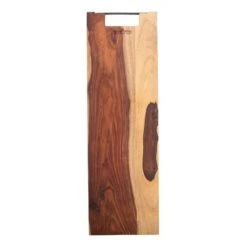 Pure Rose Wood Serveerplank 69 Cm Met Metalen Handvat
