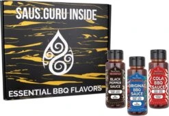 Saus.Guru Bbq Essentials No.1 - Original/Black Pepper/Cola