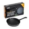 Smokin' Flavours Gietijzeren Skillet 25 Cm 2 Smokin' Flavours Gietijzeren Skillet 25 Cm -Barbecue-Uitrusting Smokin Flavours Gietijzeren Skillet 25 cm