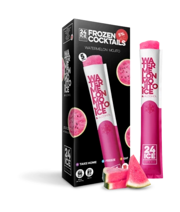 Watermelon Mojito Frozen Cocktail 5-Pack 5% 3 Watermelon Mojito Frozen Cocktail 5-Pack 5%