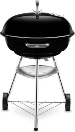 Weber Compact Kettle 57 Cm, Black -Barbecue-Uitrusting Weber Compact Kettle 57cm 2