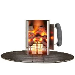 Weber Rapidfire Brikettenstarter Compact -Barbecue-Uitrusting Weber Kleine Brikettenstarter 3