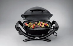 Weber Q 1400 Dark Grey Stand -Barbecue-Uitrusting Weber Q 1400 Stand eten