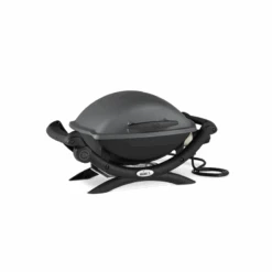 Weber Q 1400 Dark Grey 9 Weber Q 1400 Dark Grey -Barbecue-Uitrusting Weber Q 1400 schuin