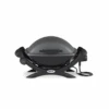 Weber Q 1400 Dark Grey -Barbecue-Uitrusting Weber Q 1400 voorkant