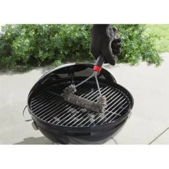 Weber Grillborstel Driezijdig 30 Cm -Barbecue-Uitrusting Weber grillborstel driezijdig 3