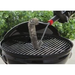 Weber Grillborstel Driezijdig 30 Cm -Barbecue-Uitrusting Weber grillborstel driezijdig 4