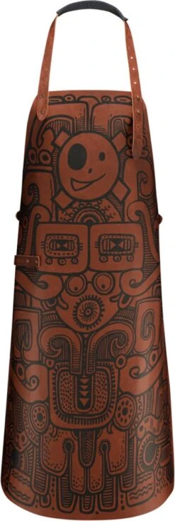 Witloft Barbacoa Leather Apron By Schiffmacher