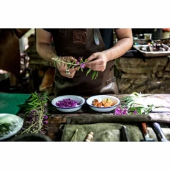 Witloft Leren Schort Classic - Dark Brown 8 Witloft Leren Schort Classic - Dark Brown -Barbecue-Uitrusting Witloft Leren Schort Classic Dark Brown 2