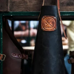 Witloft Leren Schort Classic XXL - Dark Brown -Barbecue-Uitrusting Witloft Leren Schort Classic XXL Dark Brown 2